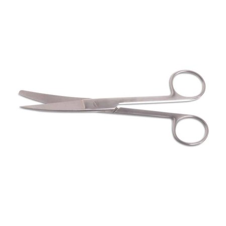VON KLAUS Operating Scissors, 5.5in, Curved, Sharp/Blunt Tip, German Grade VK103-0714